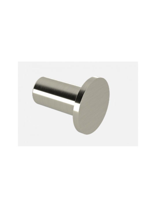 Verdi Omicron Single Wall-Mounted Bathroom Hook ​3.2x28cm Silver