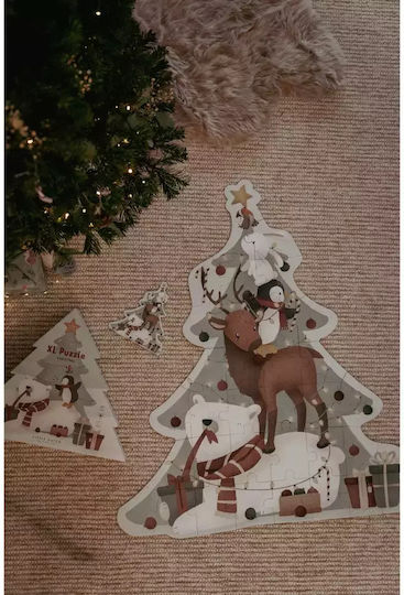 Παιδικό Puzzle Χριστουγεννιάτικο Δέντρο XL 35pcs Little Dutch
