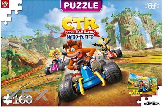 Παιδικό Puzzle Crash Team Racing Nitro - Fueled για 6+ Ετών 160pcs Good Loot