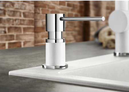 Blanco Lato Built-in Kitchen Dispenser Metallic White / Chrome 300ml