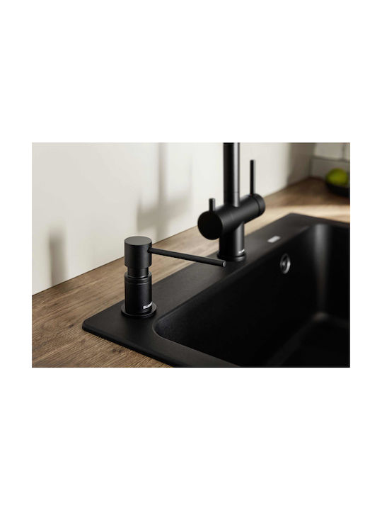 Blanco Lato Built-in Metallic Dispenser for the Kitchen Black 300ml