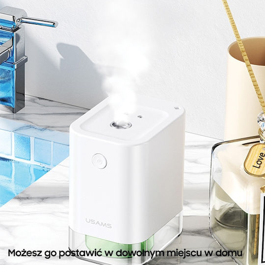 Usams Dispenser Πλαστικό με Αυτόματο Διανομέα Μαύρο