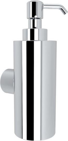 Verdi Lamda Wall Mounted Metallic Dispenser Silver 250ml