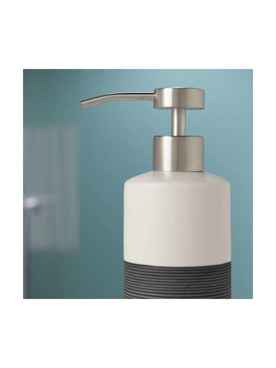 Sealskin Doppio Dispenser από Πορσελάνη Γκρι 325ml