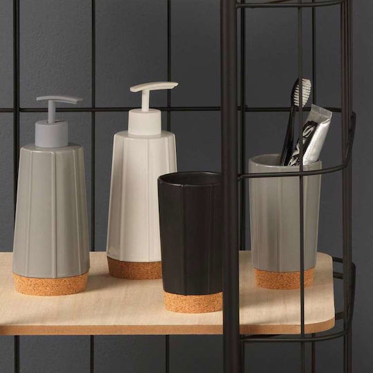 Sealskin Cork Dispenser made of Porcelain White 350ml