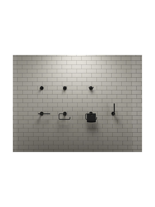 Verdi Sigma Wall-mounted Dispenser Glass Black 500ml