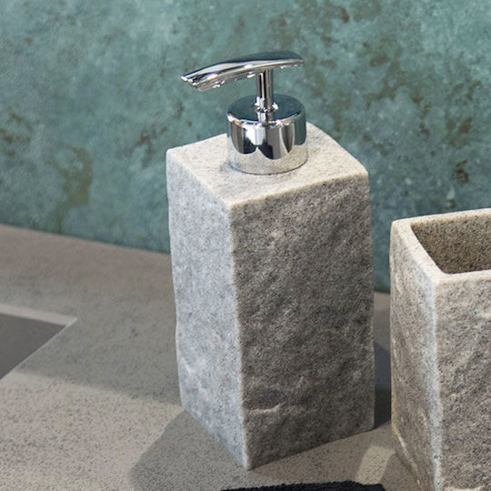 Estia Rock Dispenser Plastic Gray 240ml