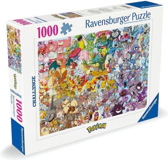 Puzzle 2D Provocare Pokémon 1000buc