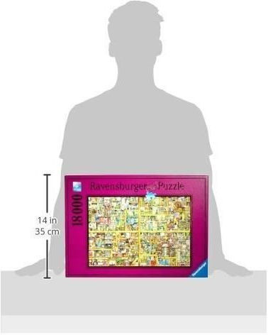 Colin Thompson Magisches Bücherregal Puzzle 2D 18000 Teile