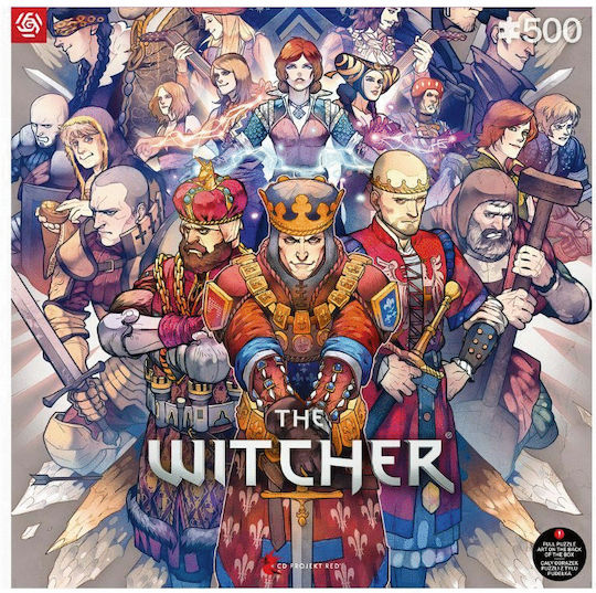 Witcher Puzzle 2D 500pcs