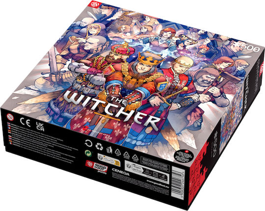 Witcher Puzzle 2D 500pcs