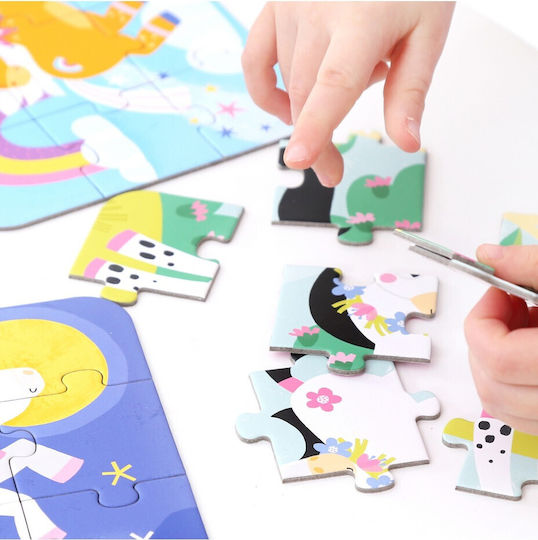Kinderpuzzle 5pcs Banana Panda