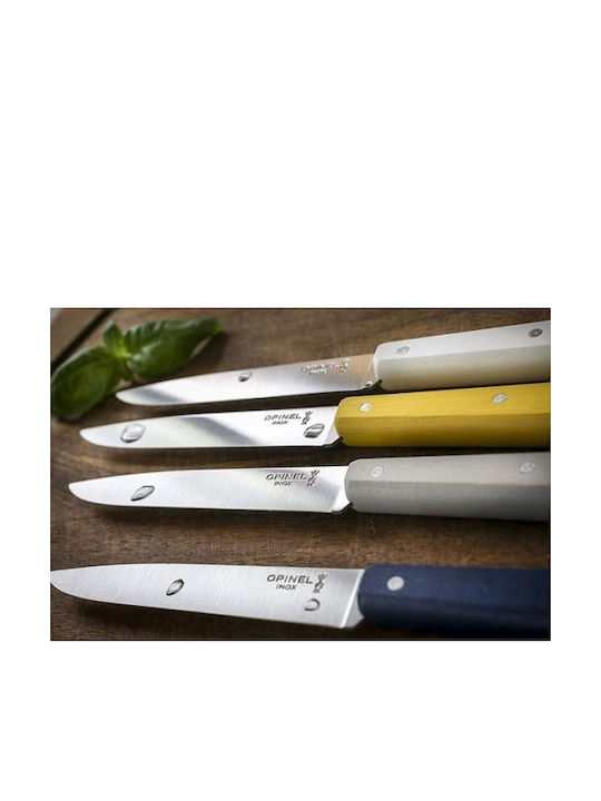 Opinel Μαχαίρια Steak από Ανοξείδωτο Ατσάλι 10.16cm 4τμχ