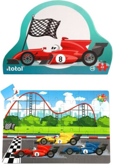 Kids Puzzle Cars Race for 5+ years+ Years 49pcs Total Gift