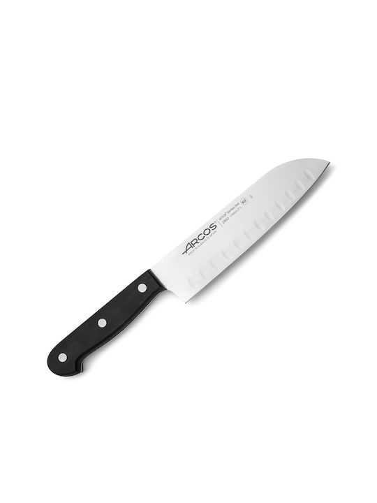Arcos Universal Μαχαίρι Santoku από Ανοξείδωτο Ατσάλι 17cm