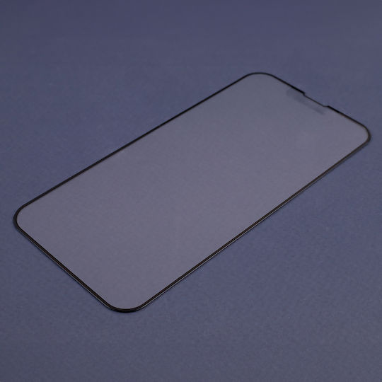 Matt Vollflächig gehärtetes Glas Schwarz (Galaxy S24)