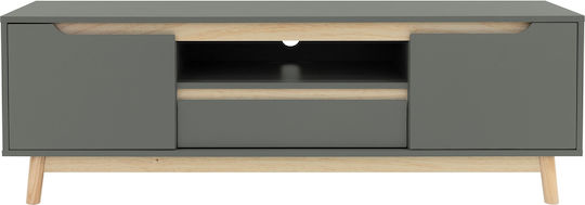 Έπιπλο TV Επιδαπέδιο Πράσινο 140x40x46εκ.