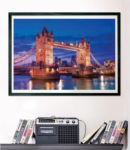 Clementoni Cle Puzzle 1000 Compact Bridge At Night 39772