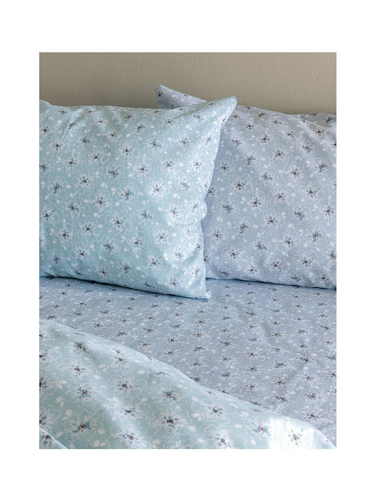 Palamaiki Sheet Sets Single 170x260cm. Fl6259 Light Blue 3pcs