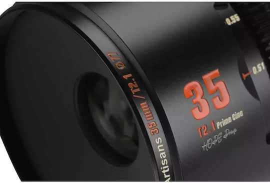 7artisans Crop Φωτογραφικός Φακός Photoelectric 35mm T2.1 Hope S35 Cine Σταθερός για Canon RF Mount Μαύρος