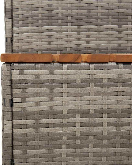 vidaXL Poolzubehör 100x50x50.5cm Gray
