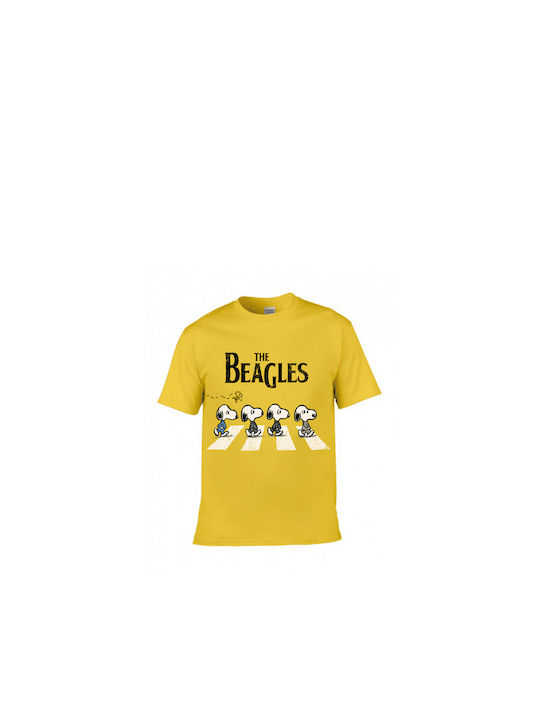 Gildan Beagles T-shirt Yellow