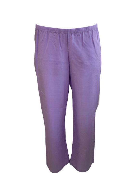 Apple Boxer Women's Winter Cotton Pajama Trouser Purple 112016