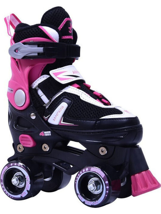 Αθλοπαιδιά Inline Αυξομειούμενα Rollers Πολύχρωμα Παιδικά