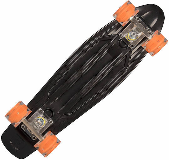 Action One Complete Penny Board Warp 56 X 15 Cm Led Wheels