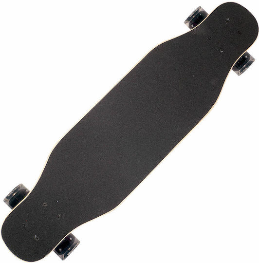 Action One Complete Longboard Half Face 80 X 20 Cm White