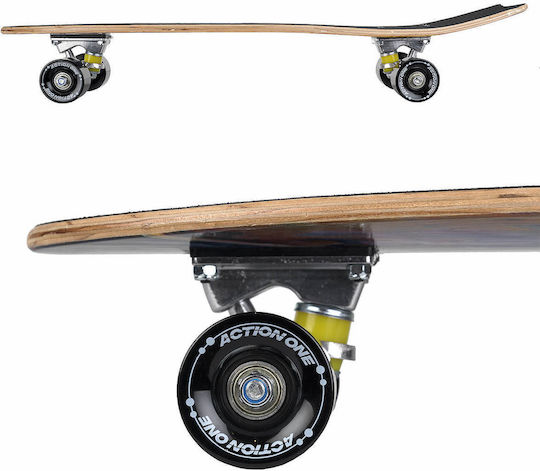 Action One Komplett-Skateboard 70 x 29 cm Illusion
