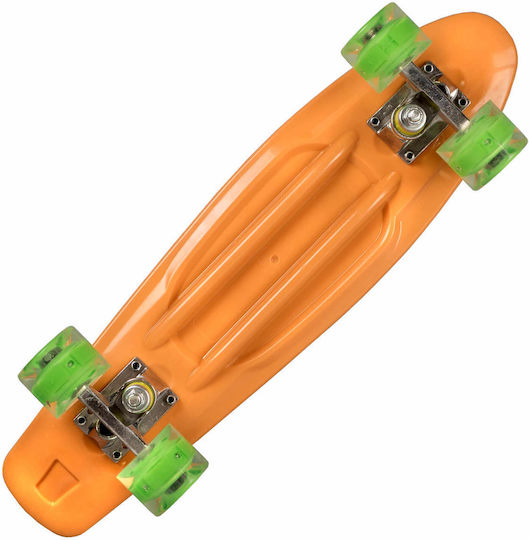 Action One Penny Board Complet Splash 56 X 15 Cm Roți cu LED-uri