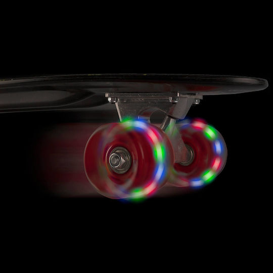 Action One Complete Penny Board Azteca 56 X 15 Cm Led Wheels