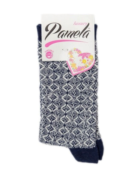 Damen Freizeitsocken Cross III Baumwolle Pamela 18898 Dunkelblau
