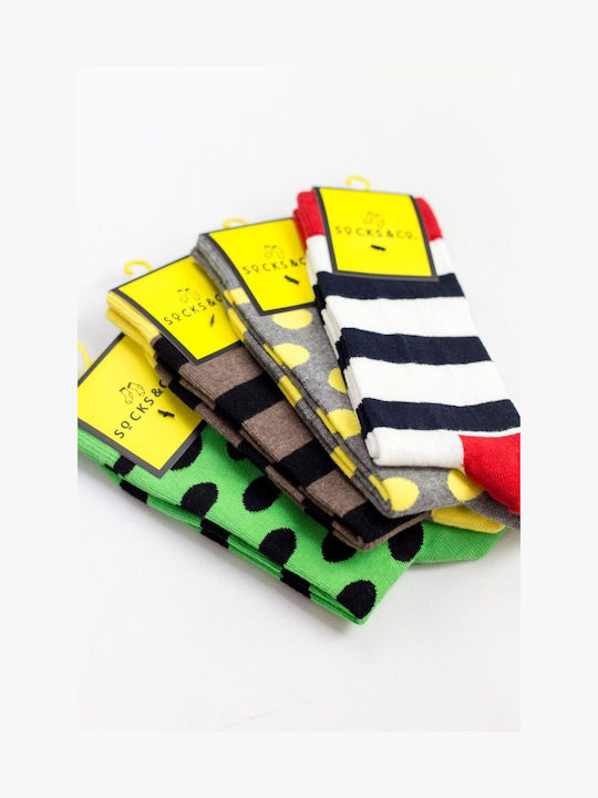 Șosete Casual pentru Femei din Bumbac 4 Perechi Cimpa 37026 Multicolor