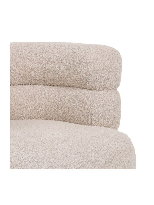 Foleja Sessel Beige 76x75x72cm