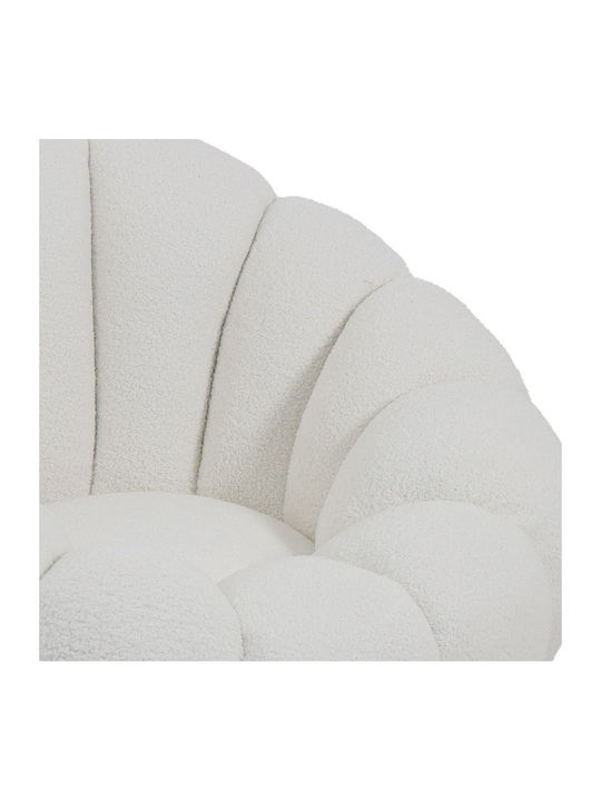 Nester Sessel Drehbar White 98x97x69cm