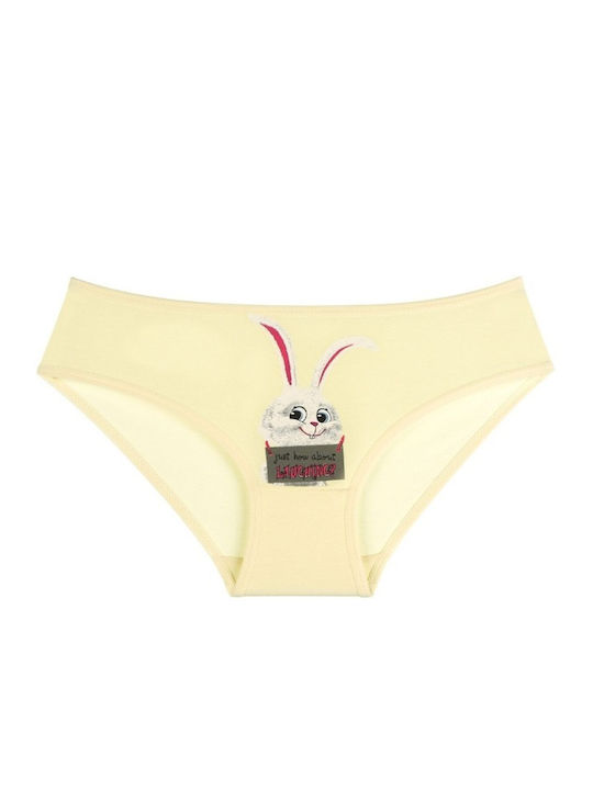 Donella Kids' Brief Yellow