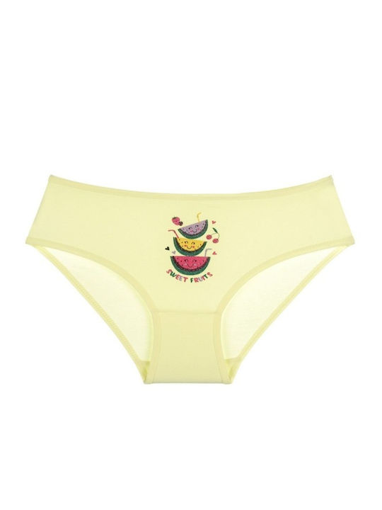 Donella Kids' Brief Yellow