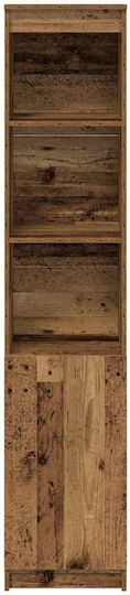 Βιβλιοθήκη Καφέ 37.5x35x180εκ.