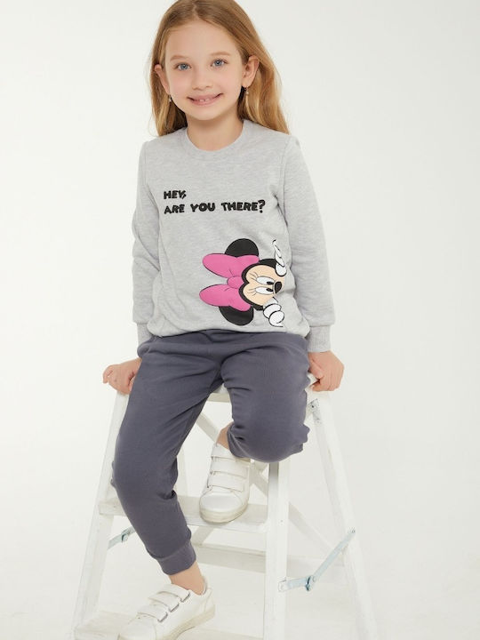 Disney Kids Sweatpants Set Light Grey