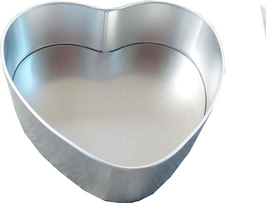Handgefertigte Metalllegierung Herzbox Frohen Valentinstag Nr. 5 15x14x4,5cm
