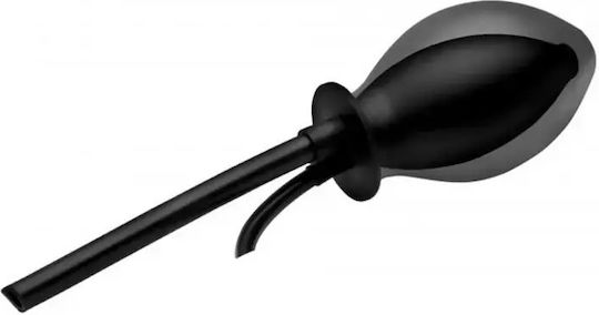 Mistress By Isabella Sinclaire Inflatable Enema Dop Anal Neagră 12cm