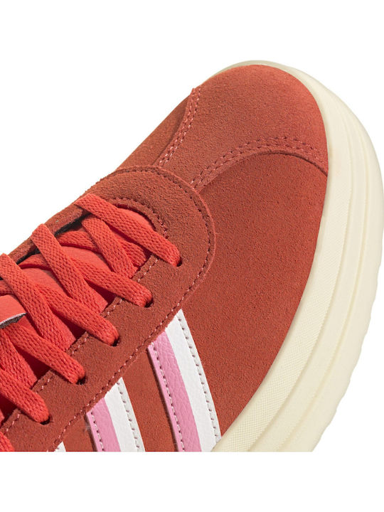 Vl Court Bold Flatforms Sneakers Red / Gum