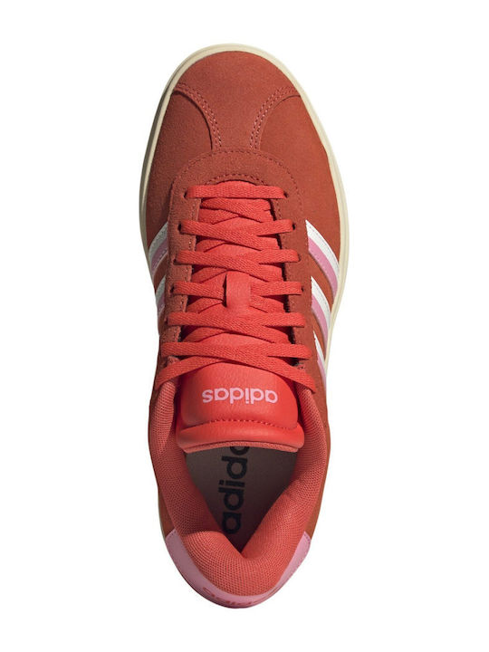 Vl Court Bold Flatforms Sneakers Red / Gum