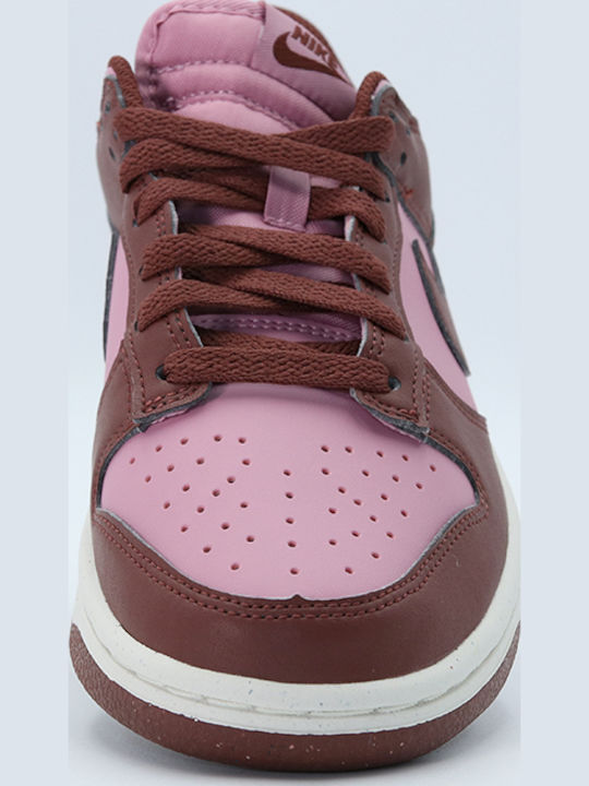 Dunk Low Next Nature Damen Sneakers fuchsia