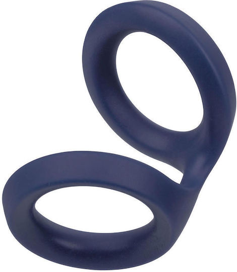Calexotics Viceroy Platinum Series Δαχτυλίδι Πέους Σιλικόνης Blue SE-0432-10-3