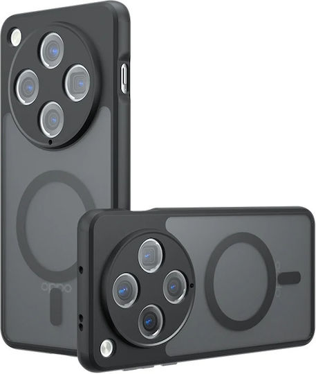 Erbord Back Cover Plastic / Silicone Black (Oppo Find X8 Pro)