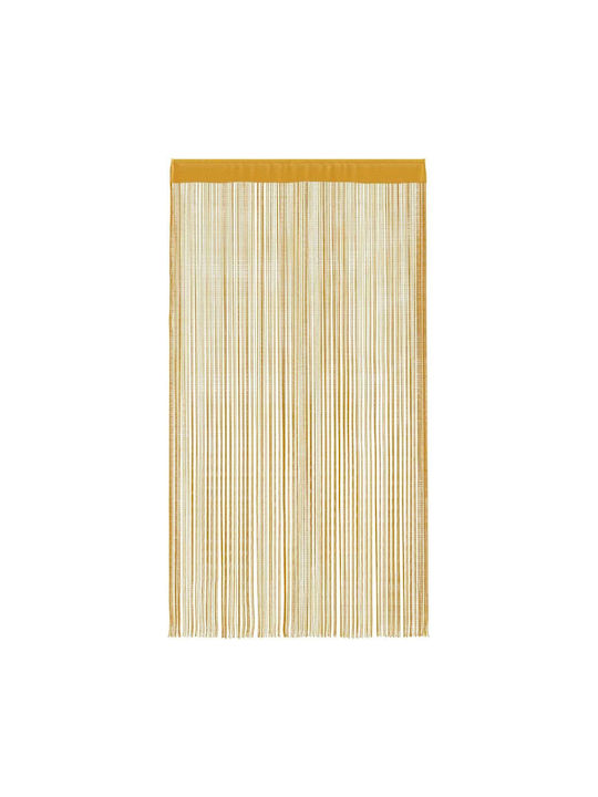 vidaXL Комплект Пердета И Завеси С Тунел Златисти 140x250см