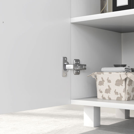 HomCom Πάγκος χωρίς Νιπτήρα Μ60xΒ35xΥ60cm Λευκό